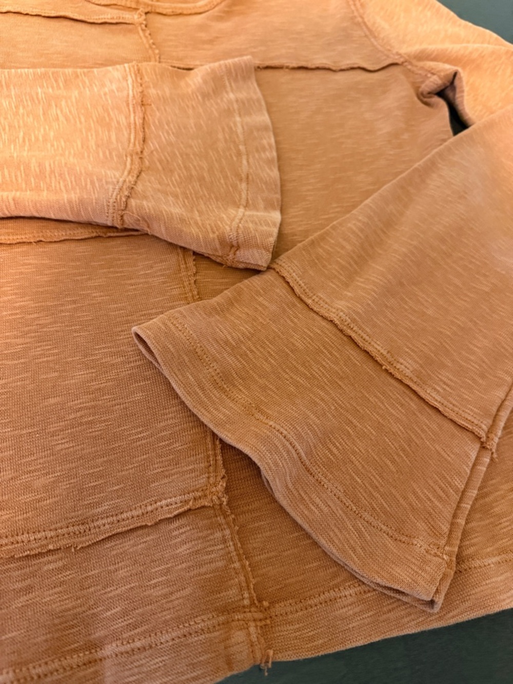 Pilcro Rust-Toned Knit Long Sleeve Top - Picture 3 of 10